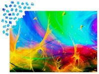 Rainbow Fractals Puzzel 1000 Stukjes - thumbnail