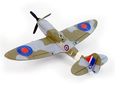Volantex Spitfire 400mm vliegtuig RTF - V2 - Blauw