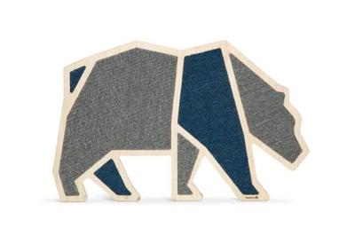 Beeztees Blue Bear - Krabplank - Hout - 84x54x1,8 cm Beeztees Blue Bear - Krabplank - Hout - 84x54x1,8 cm