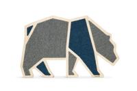 Beeztees Blue Bear - Krabplank - Hout - 84x54x1,8 cm - thumbnail
