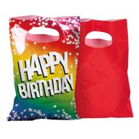 Boland Uitdeelzakjes happy birthday, 6st. - thumbnail
