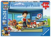 Ravensburger Puzzel Paw Patrol Hulpvaardige Speurneuzen 2X24 Stukjes - thumbnail