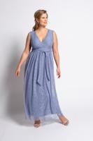 Ulla Popken Avondjurk, V-hals, mouwloos, jersey onderjurk - Grote Maten - thumbnail