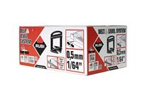 Rubi Delta Level Systeem Clips | Dikte 0,5 mm | Hoogte 3-12 mm | 2400 stuks - 03932 - thumbnail