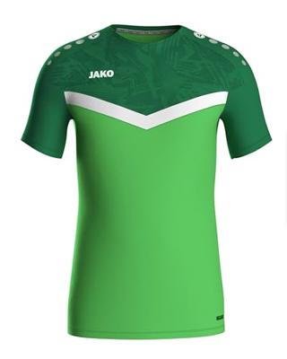 JAKO 6124 T-Shirt Iconic - Zachtgroen/Sportgreen - S