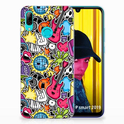 Huawei P Smart 2019 | Sillicone Back Cover | Punk Rock Huawei P Smart 2019 | Sillicone Back Cover | Punk Rock