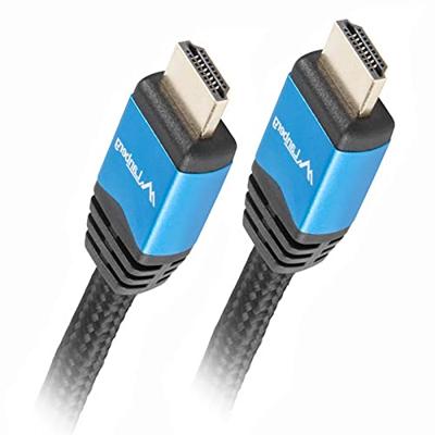 Lanberg CA-HDMI-20CU-0018-BL HDMI kabel 1,8 m HDMI Type A (Standaard) Zwart - thumbnail