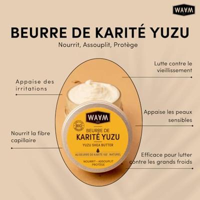 WAAM Yuzu Shea Butter 100ml