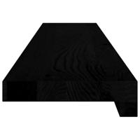 VidaXL Vensterbanken 2 st 100x15x2 cm massief eikenhout donkerbruin - thumbnail