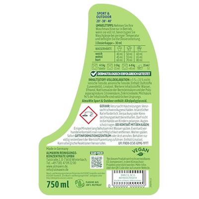 AlmaWin Wasmiddel sport & outdoor - 750ml - thumbnail