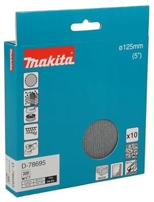 Makita Schuurgaasschijf 125mm A320 velcro | 10 stuks - D-78695