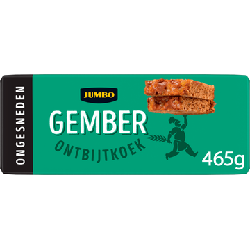 Jumbo Gember Ontbijtkoek Ongesneden 465 g