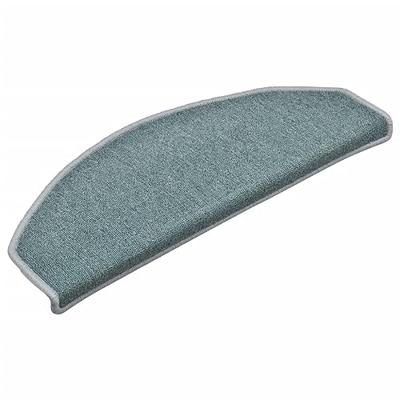 VidaXL Trapmatten 15 st 65x24x4 cm zeeblauw halfrond groot VidaXL Trapmatten 15 st 65x24x4 cm zeeblauw halfrond groot