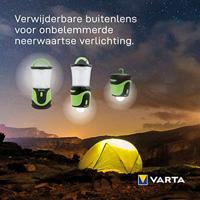 Varta 17664101111 Sports 3AA, 1 W LED Campinglantaarn 90 lm werkt op batterijen 230 g Oranje, Zwart - thumbnail