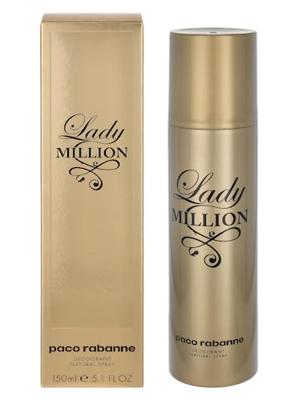 Rabanne - Paco Rabanne Lady Million Deo Spray 150ml Geparfumeerde deodorant Dames