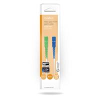 Glasvezel Patchkabel | SMF (Single Mode Phase) | SC/APC | SC/UPC | 100 Gbps | 6.00 m | Wit | Gift Bo - thumbnail