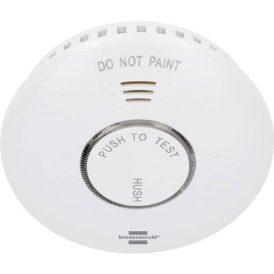 Brennenstuhl Connect WiFi RM A 3020 Rookmelder Met app-besturing werkt op batterijen (Ø x h) 120 mm x 36 mm