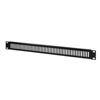 LogiLink PN111B 19 inch Afdekking voor patchkast 1 HE Geperforeerd Zwart - thumbnail