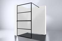 Best Design Best-Design "Noire" Losse Handdoekbeugel Tbv.Inloopdouche 900 mm - thumbnail