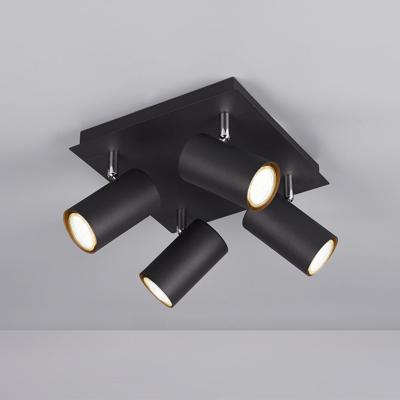 Trio SpotMarley 4-lichts mat zwart - 802430432