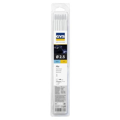 GYS 5192073708 Aluminium elektroden | Ø2,5 x 350 mm | 7 stuks -5192073708 GYS 5192073708 Aluminium elektroden | Ø2,5 x 350 mm | 7 stuks -5192073708