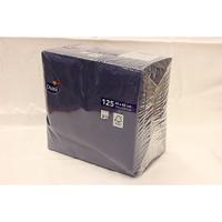 Duni - Dunisoft Servetten Blauw 40X40 - 125 stuks - thumbnail