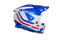 UFO PLAST crosshelm "echus helmet echus xs blue/white/red - thumbnail