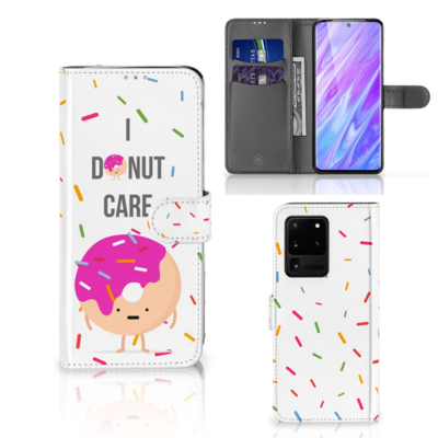 Samsung Galaxy S20 Ultra | Book Cover | Donut Roze Samsung Galaxy S20 Ultra | Book Cover | Donut Roze