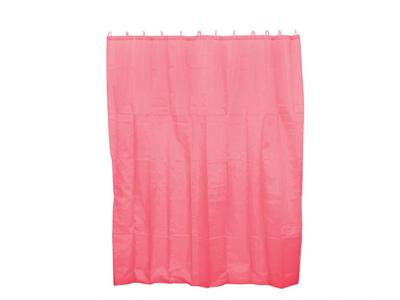Trendy Peva Douchegordijn - Badkamer - Roze - met Ophang Ringen/Haken - 180 x 200 cm - Douchen