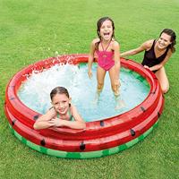 Intex 58448NP 3 Rings Watermeloen Zwembad 168x38 cm - thumbnail