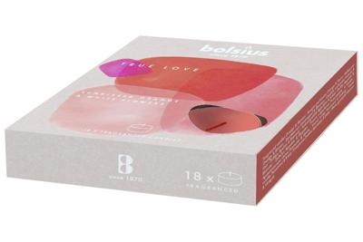 Bolsius true love geur-waxinelichtjes 18 stuks