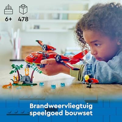 Playset Lego 60413 City Fire Rescue Plane - thumbnail