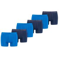 Puma Sport Boxershorts Microfiber 6-pack Blauw-L - thumbnail