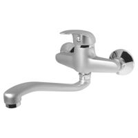 Loqé Alto badkraan uitloop 32,5cm mat chroom - thumbnail