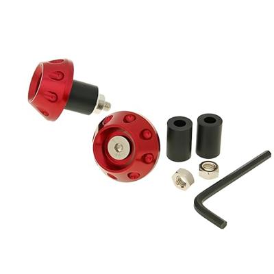 Vicma Handlebar plugs 13.5 mm red, 781rj