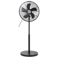 Sygonix Staande ventilator 50 W (Ø x h) 445 mm x 1200 mm Zwart In hoogte verstelbaar - thumbnail