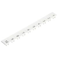 Wieland Electric 04.848.0453.0 Opschriftstroken Wit 25 stuk(s) - thumbnail