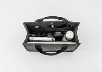 Sigel Laptoptas Desk Sharing Bag Basic M Synthetisch vilt Donkergrijs (b x h x d) 36 x 28 x 15 cm Geschikt voor max. (laptop): 39,1 cm (15,4) - thumbnail