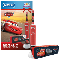 Oral-B Kids Disney Cars Elektrische Tandenborstel Rood/Wit - thumbnail