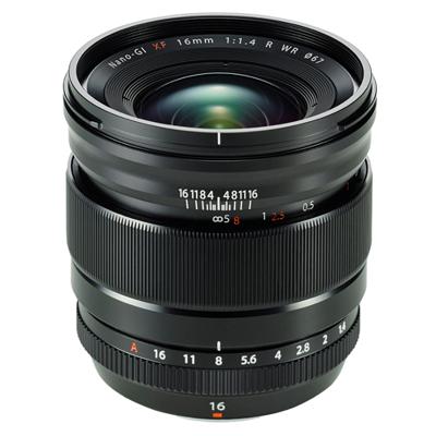 Fujifilm XF 16mm F/1.4 R WR SLR Groothoeklens Zwart
