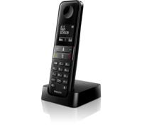 Philips D4701B Draadloze telefoon met 16 uur gesprekstijd, 4,6 cm display en hands-free bellen - thumbnail