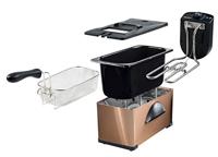 Bestron AF370CO Friteuse 3,5L 2000W Koper - thumbnail