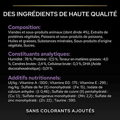 Purina Pro Plan Healthy Start rijk aan kalkoen kitten natvoer 10x85g - thumbnail