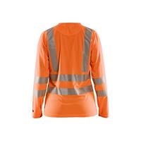 Blåkläder Dames T-Shirt lange mouw High-Vis 34851013 | High-Vis Oranje | Maat L - 7330509645345 - thumbnail