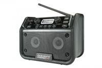 PerfectPro DAB+mate Bouwradio FM AUX, Bluetooth Accu laadfunctie, Spatwaterbestendig, Stofdicht, Stofvast, Herlaadbaar Zwart - thumbnail
