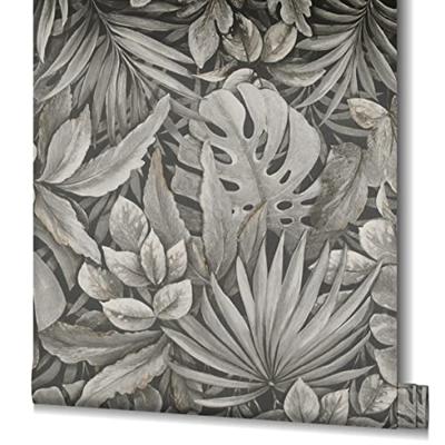 Noordwand Botanica Behang met grote bladeren 33305