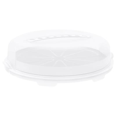 Rotho fresh taartdoos 35.5 cm wit/transparant