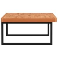 Badkamer wandschap staal en massief beukenhout - thumbnail