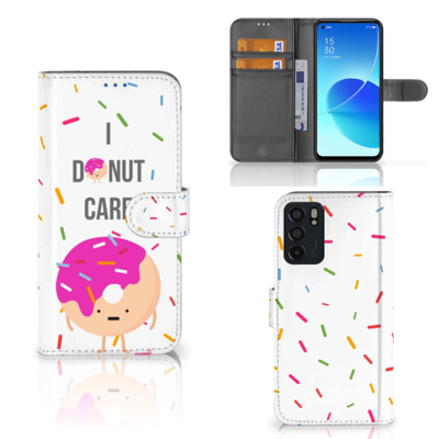 OPPO Reno6 5G | Book Cover | Donut Roze