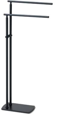 Handdoekhouder Sapho Florida Vrijstaand 89.9 cm Mat Zwart